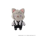 (PO) Bungo Stray Dogs withCAT Plush Key Chain with Eye Mask Nakajima Atsushi