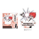 (PO) Acrylic Stand Plate Inazuma Eleven x Sanrio Characters 21 Gran x Kuromi (Mini Character Illustration)