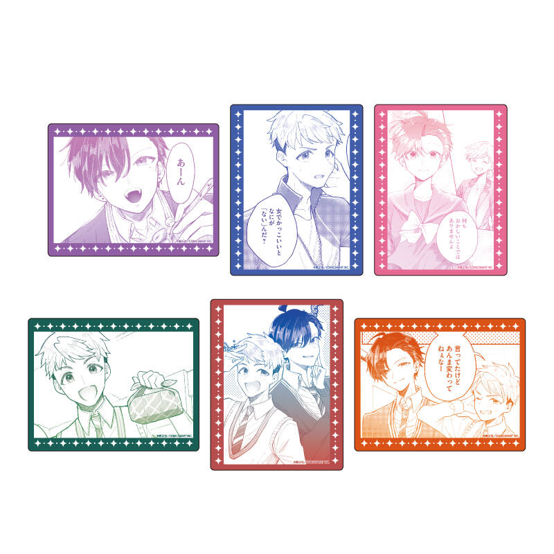 (PO) Acrylic Card A Cool Girl and a 12cm Promise 01 Official Illustration [BOX]