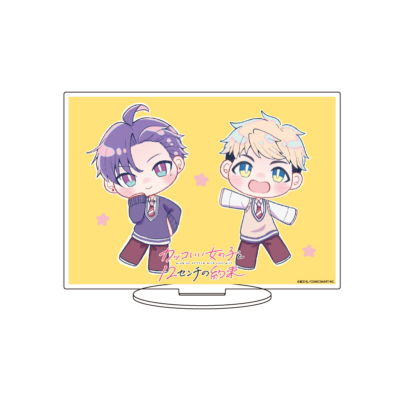 (PO) Acrylic Stand A Cool Girl and a 12cm Promise 01 Design A (Official Illustration)