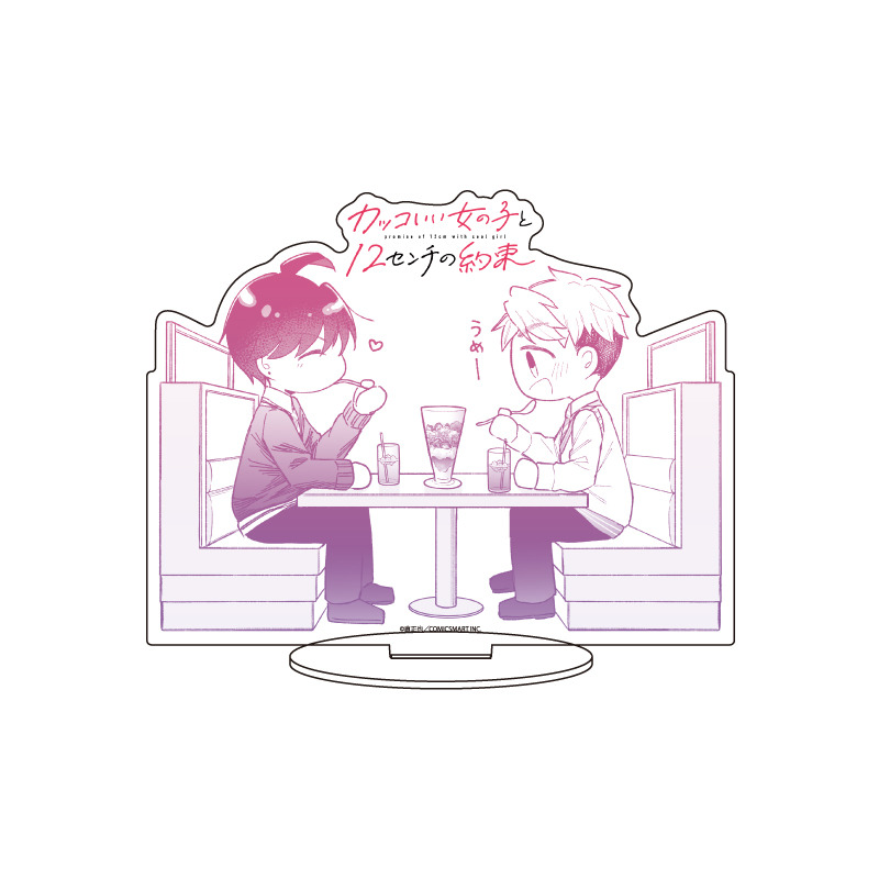 (PO) Acrylic Stand A Cool Girl and a 12cm Promise 02 Design B (Official Illustration)