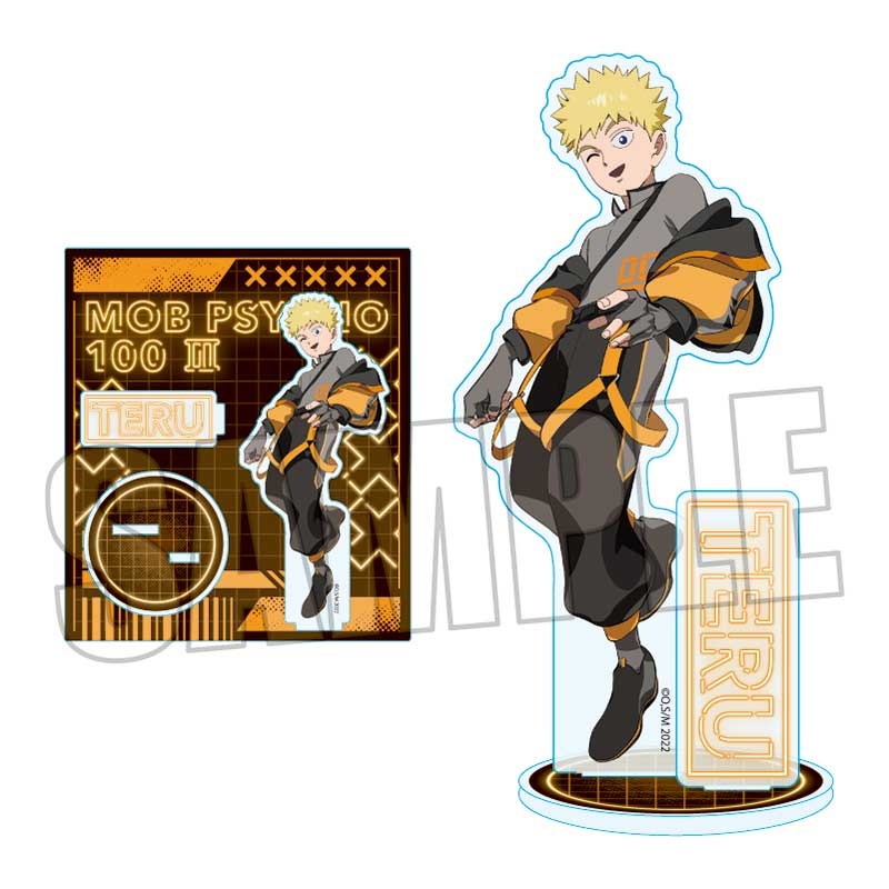 (PO) Acrylic Stand Mob Psycho 100 III Hanazawa Teruki Cyberpunk Ver.