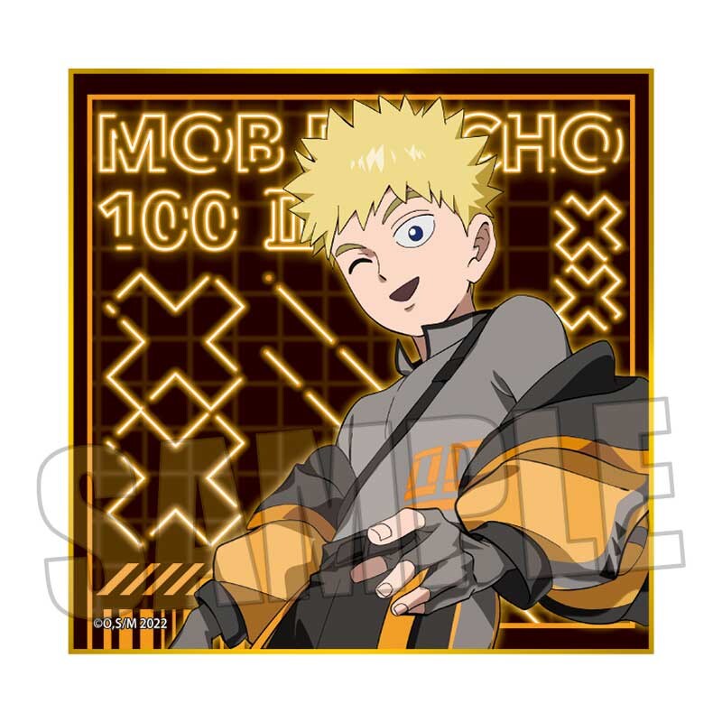(PO) Mini Shikishi Mob Psycho 100 III Hanazawa Teruki Cyberpunk Ver.