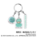 (PO) Sanrio Characters Macaron Triple Acrylic Key Chain 07 Kiki (Little Twin Stars)