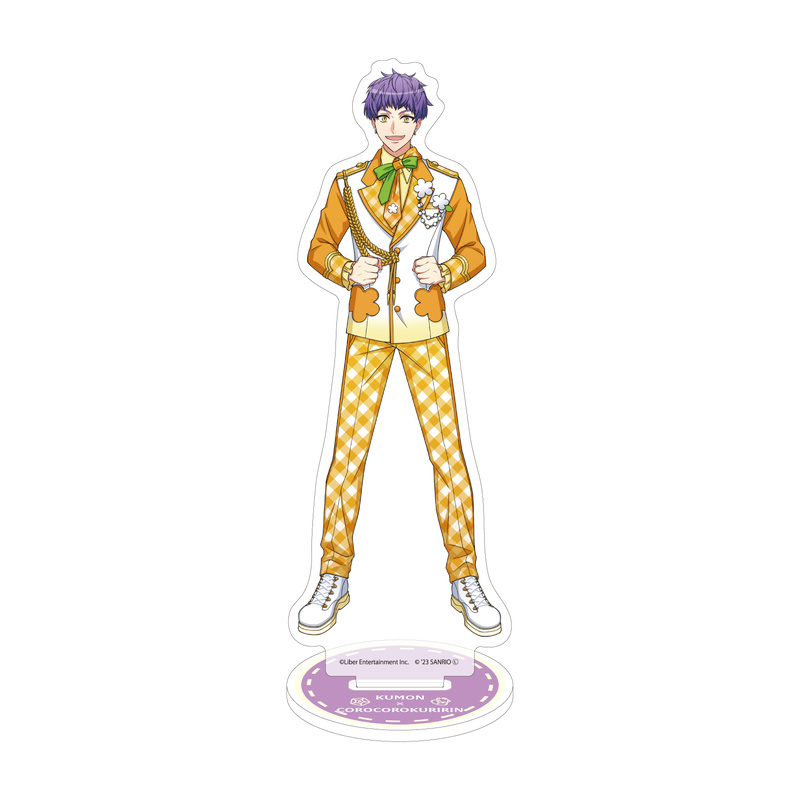 (PO) Acrylic Stand A3! x Sanrio Characters 24 Hyodo Kumon x Coro Coro Kuririn (Official Illustration)