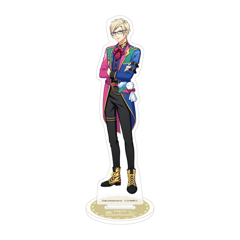 (PO) Acrylic Stand A3! x Sanrio Characters 29 Furuichi Sakyo x Goropikadon (Official Illustration)