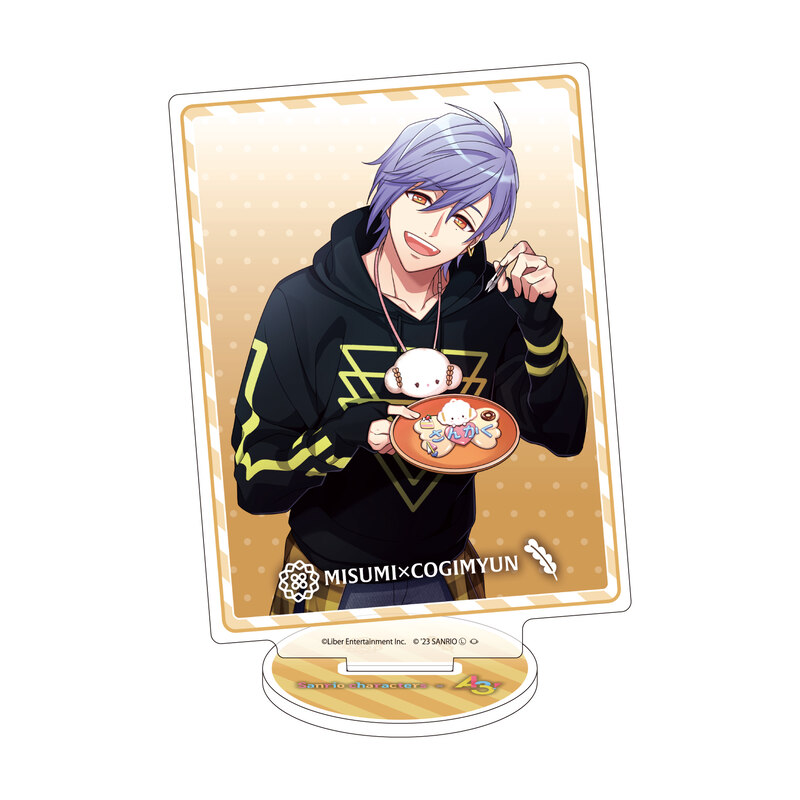 (PO) Acrylic Stand A3! x Sanrio Characters 10 Ikaruga Misumi x Cogimyun (Official Illustration)