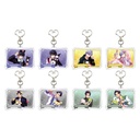 (PO) Acrylic Key Chain with Heart-shaped Swivel Snap Hook A3! x Sanrio Characters 02 Official Illustration [BOX]