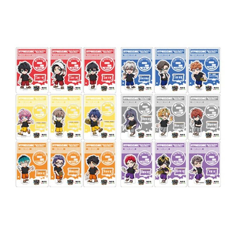 (PO) Hypnosismic -Division Rap Battle- Rhyme Anima + Trading Acrylic Stand [BOX]