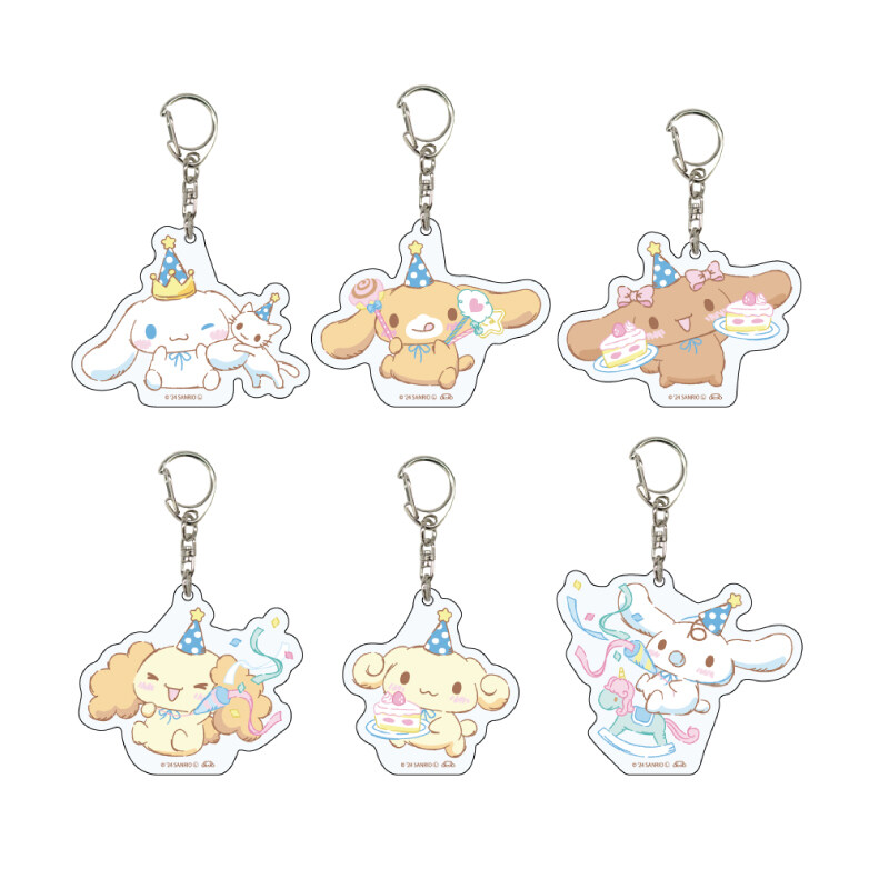 (PO) Acrylic Key Chain Cinnamoroll 03 Official Illustration [BOX]
