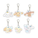(PO) Acrylic Key Chain Cinnamoroll 03 Official Illustration [BOX]