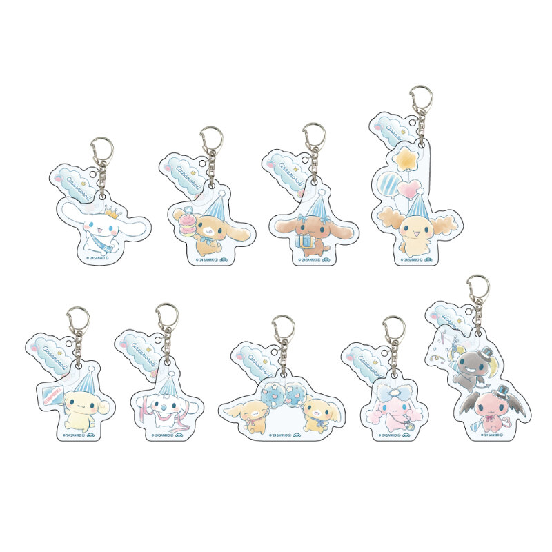 (PO) Acrylic Key Chain with Parts Cinnamoroll 01 Graff Art Illustration [BOX]