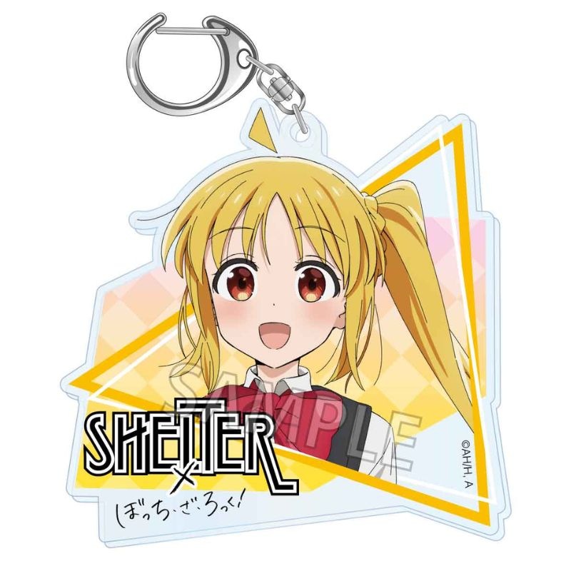 SHELTER x Bocchi the Rock! Acrylic Key Chain Ijichi Nijika