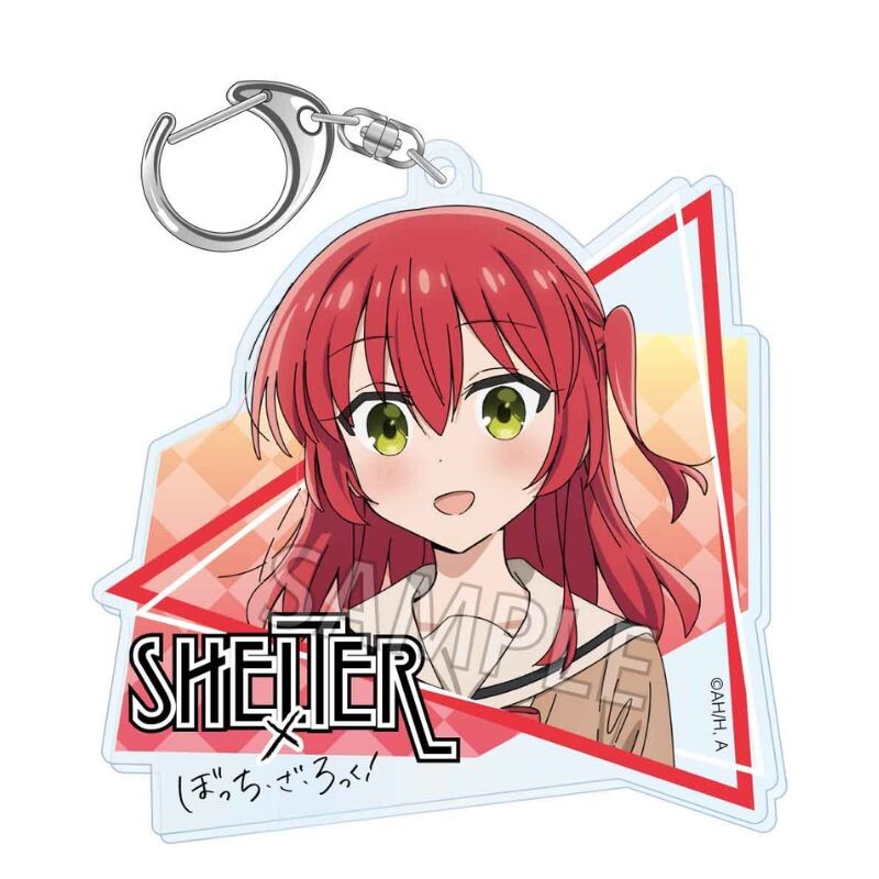 SHELTER x Bocchi the Rock! Acrylic Key Chain Kita Ikuyo