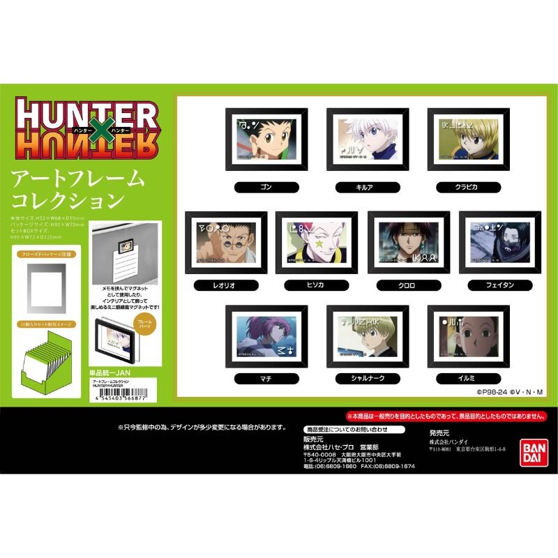 (PO) Art Frame Collection Hunter x Hunter [BOX]