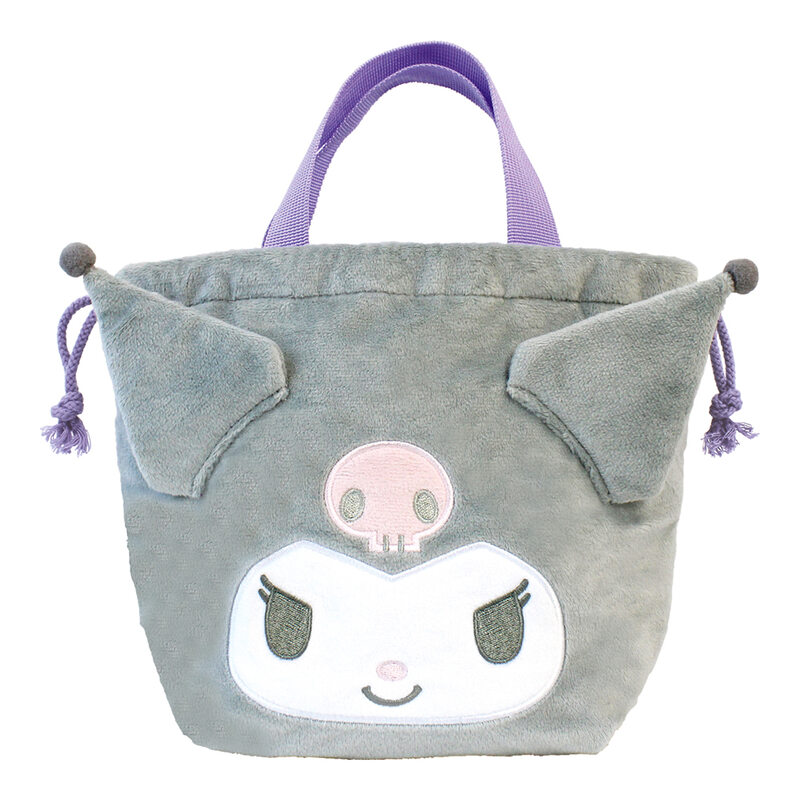 (PO) Sanrio Characters Plush Multi Kinchaku Kuromi