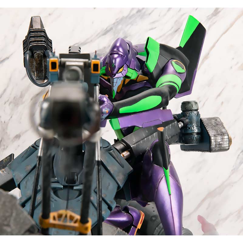 Rebuild of Evangelion Operation Yashima Evangelion Unit-01 Premium Metallic Color Ver. Statue