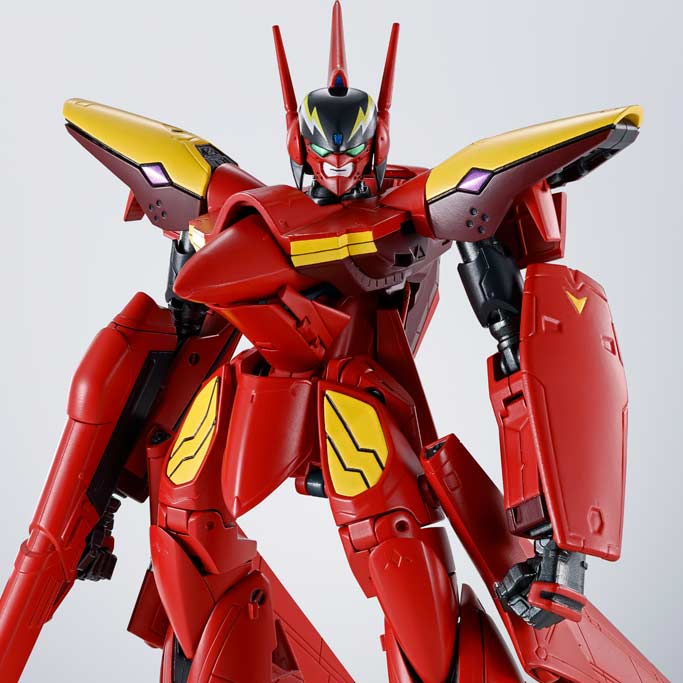 (PO) HI-METAL R Macross 7 VF-19 Custom Fire Valkyrie
