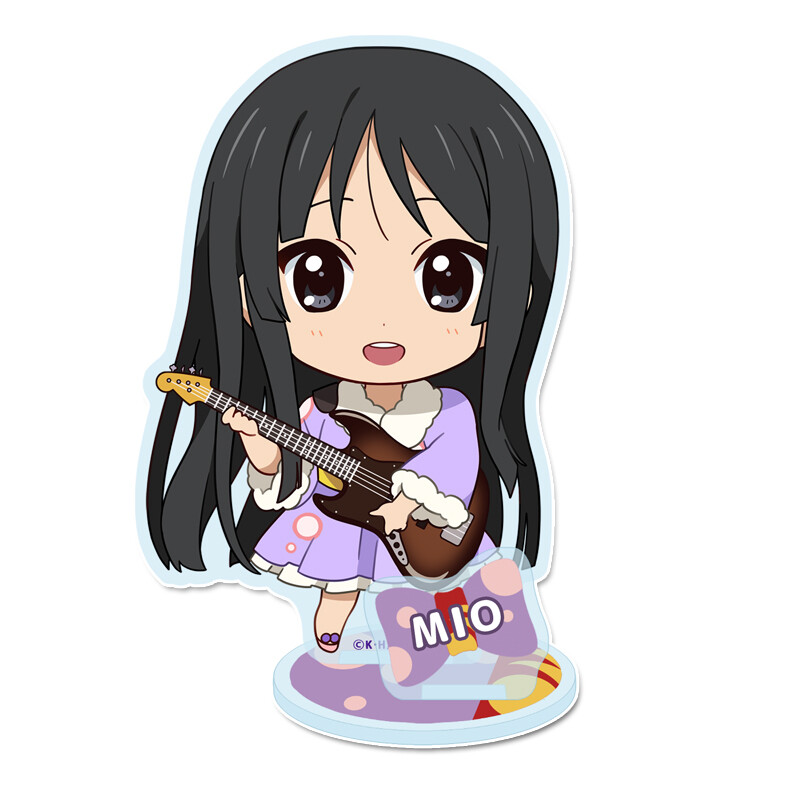 K-On! Puchichoko Acrylic Stand Akiyama Mio C