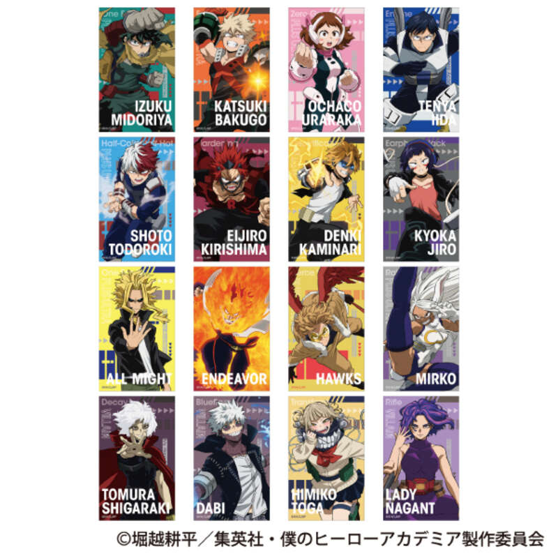 (PO) My Hero Academia Memorial Clear Card Collection (June, 2024 Edition) [BOX]
