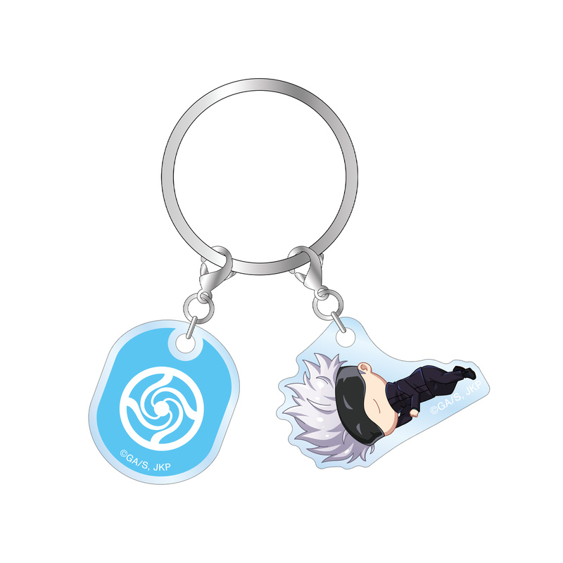 (PO) Jujutsu Kaisen Gojo Satoru Chibikoro Twin Acrylic Key Chain