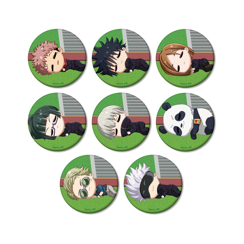 (PO) Jujutsu Kaisen Trading Chibikoro Matte Can Badge [BOX]