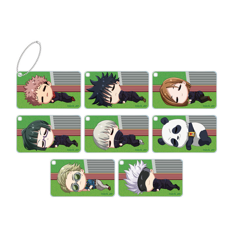 (PO) Jujutsu Kaisen Trading Chibikoro Square Acrylic Key Chain [BOX]
