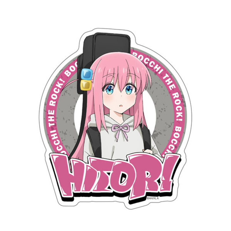 (PO) Bocchi the Rock! Original Illustration Gotoh Hitori Outdoors Sticker Street Fashion Ver.