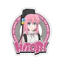 (PO) Bocchi the Rock! Original Illustration Gotoh Hitori Outdoors Sticker Street Fashion Ver.