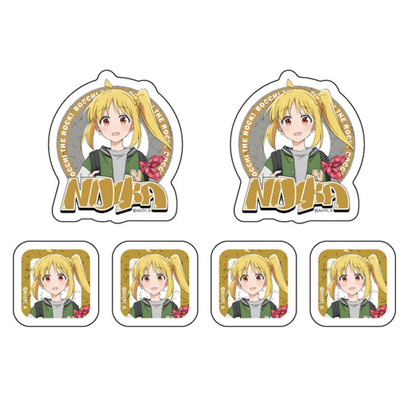 Bocchi the Rock! Original Illustration Ijichi Nijika Mini Sticker Set Street Fashion Ver.