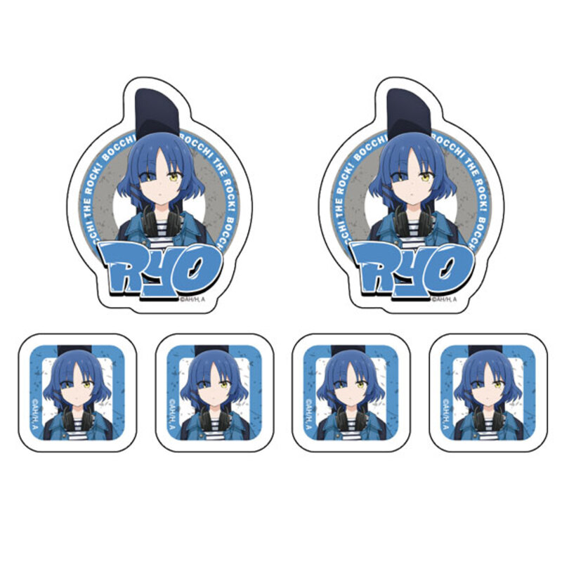 (PO) Bocchi the Rock! Original Illustration Yamada Ryo Mini Sticker Set Street Fashion Ver.