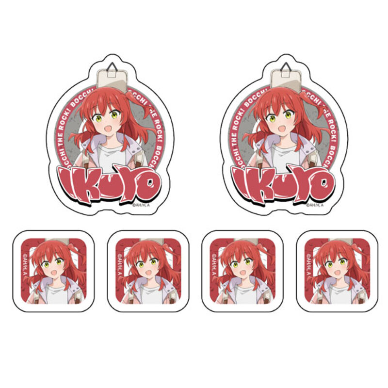 (PO) Bocchi the Rock! Original Illustration Kita Ikuyo Mini Sticker Set Street Fashion Ver.