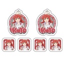 (PO) Bocchi the Rock! Original Illustration Kita Ikuyo Mini Sticker Set Street Fashion Ver.
