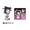 (PO) Acrylic Stand Plate BUCCHIGIRI?! 04 Jin Mahoro (Mini Character Illustration)