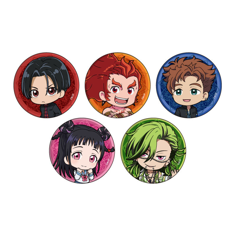 (PO) Can Badge BUCCHIGIRI?! 02 Mini Character Illustration [BOX]