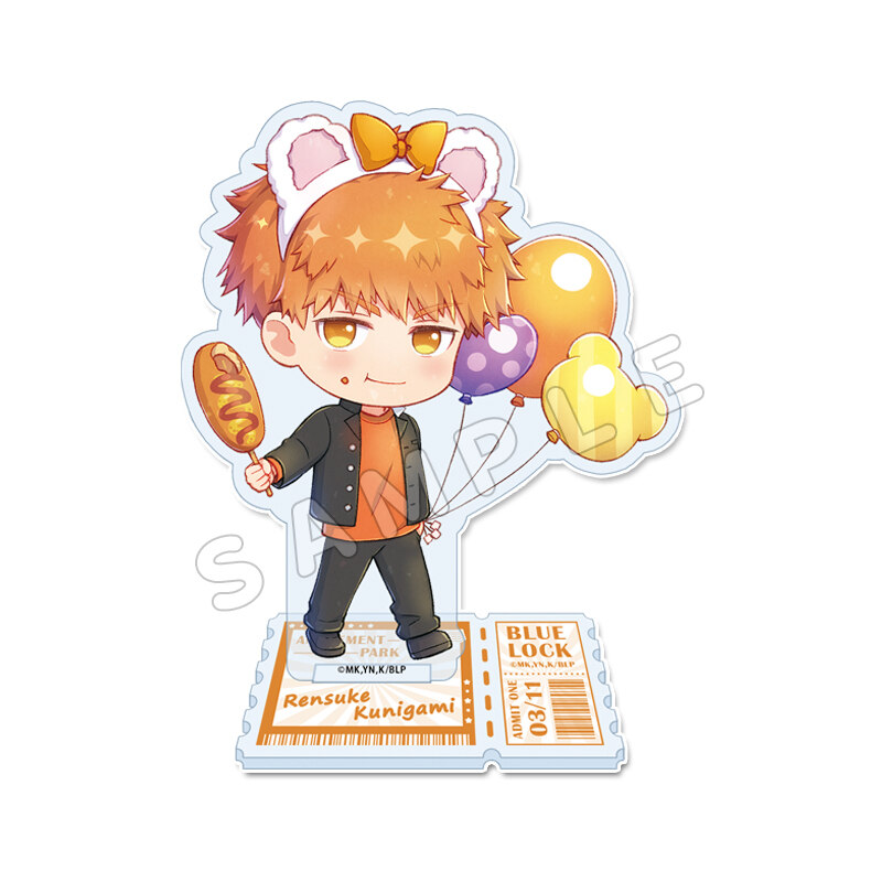 (PO) Blue Lock Puchichoko Acrylic Stand Kunigami Rensuke Amusement Park