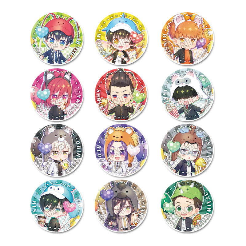 Blue Lock Puchichoko Trading Can Badge Amusement Park [BOX]