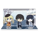 (PO) The Irregular at Magic High School: Visitor Arc Acrylic Diorama B Tatsuya & Miyuki & Angelina