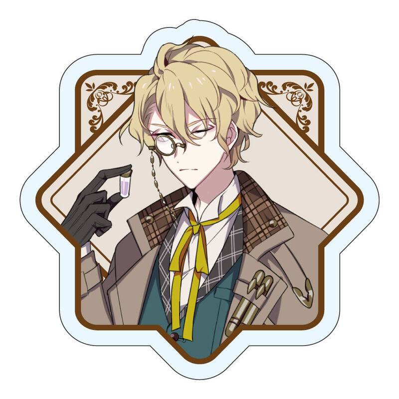 (PO) maimai Deluxe Acrylic Clip BLACK ROSE Awl