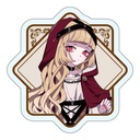 (PO) maimai Deluxe Acrylic Clip BLACK ROSE Ellie