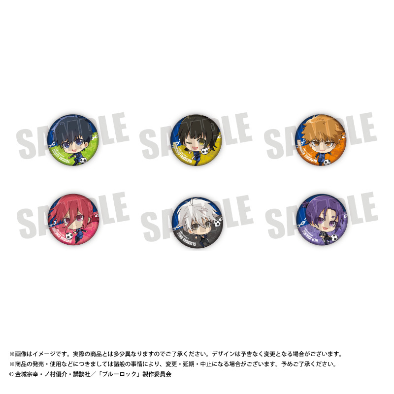 (PO) Blue Lock Chara Petit Trading Can Badge [BOX]