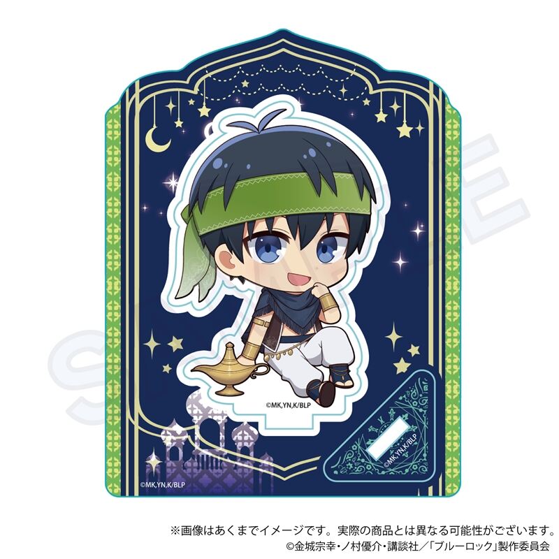 (PO) Blue Lock Mini Character Stand Arabian Ver. Isagi Yoichi