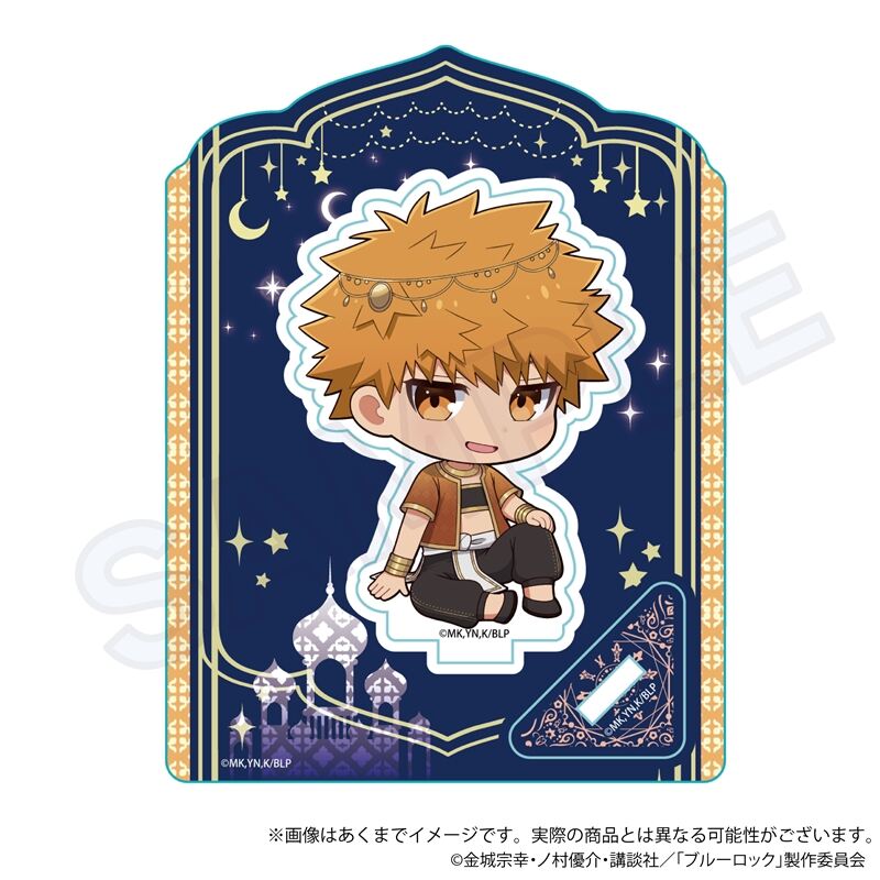 (PO) Blue Lock Mini Character Stand Arabian Ver. Kunigami Rensuke