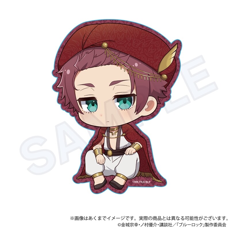 (PO) Blue Lock Mini Character Sticker Arabian Ver. Itoshi Sae