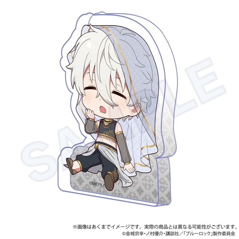 Blue Lock Mini Character Acrylic Block Arabian Ver. Nagi Seishiro