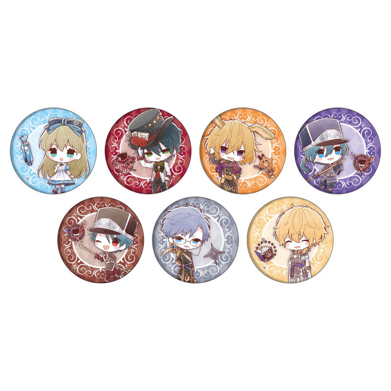 (PO) Can Badge Alice in the Country of Spades 03 Graff Art Illustration [BOX]