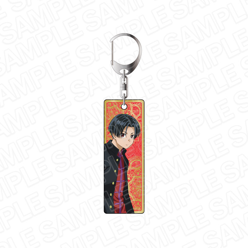 (PO) BUCCHIGIRI?! Plate Key Chain Tomoshibi Arajin Wall Ver.
