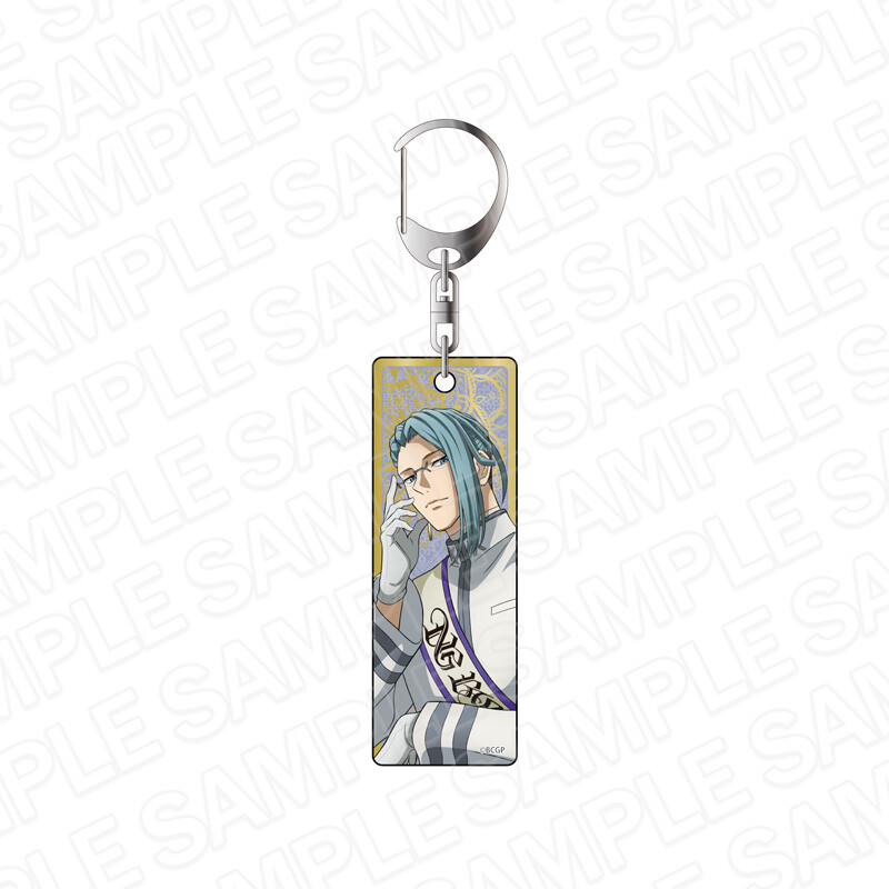 (PO) BUCCHIGIRI?! Plate Key Chain Shindo Akutaro Wall Ver.