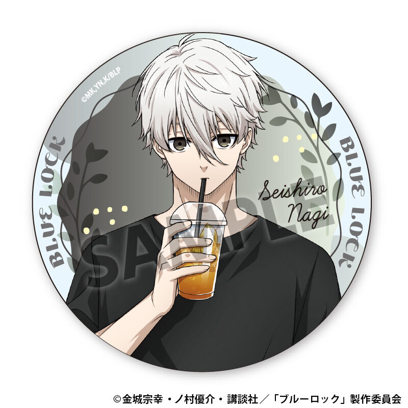 (PO) Blue Lock Original Illustration Acrylic Coaster Nagi Seishiro Daily Life Ver.