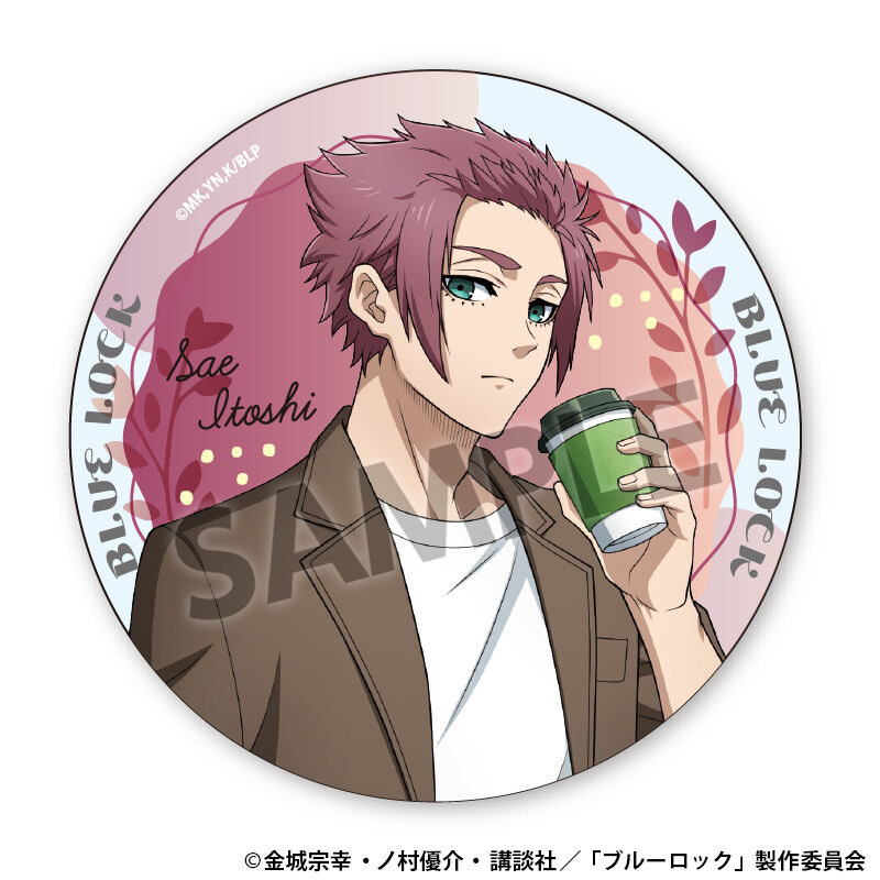 (PO) Blue Lock Original Illustration Acrylic Coaster Itoshi Sae Daily Life Ver.